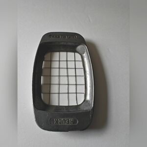 Vintage Heuck Wire Grid French Fry Potato Cutter Cast Aluminum Kitchen Utensil